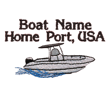 Bay Boat T-shirt Design