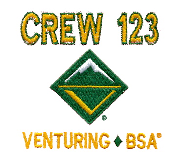 Venturing Crew Logo T-shirt Design
