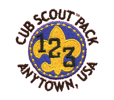 Cub Scout™ Pack Design » EB767 Hand Stitched