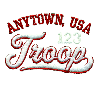 Sports Troop with tail T-shirt Design